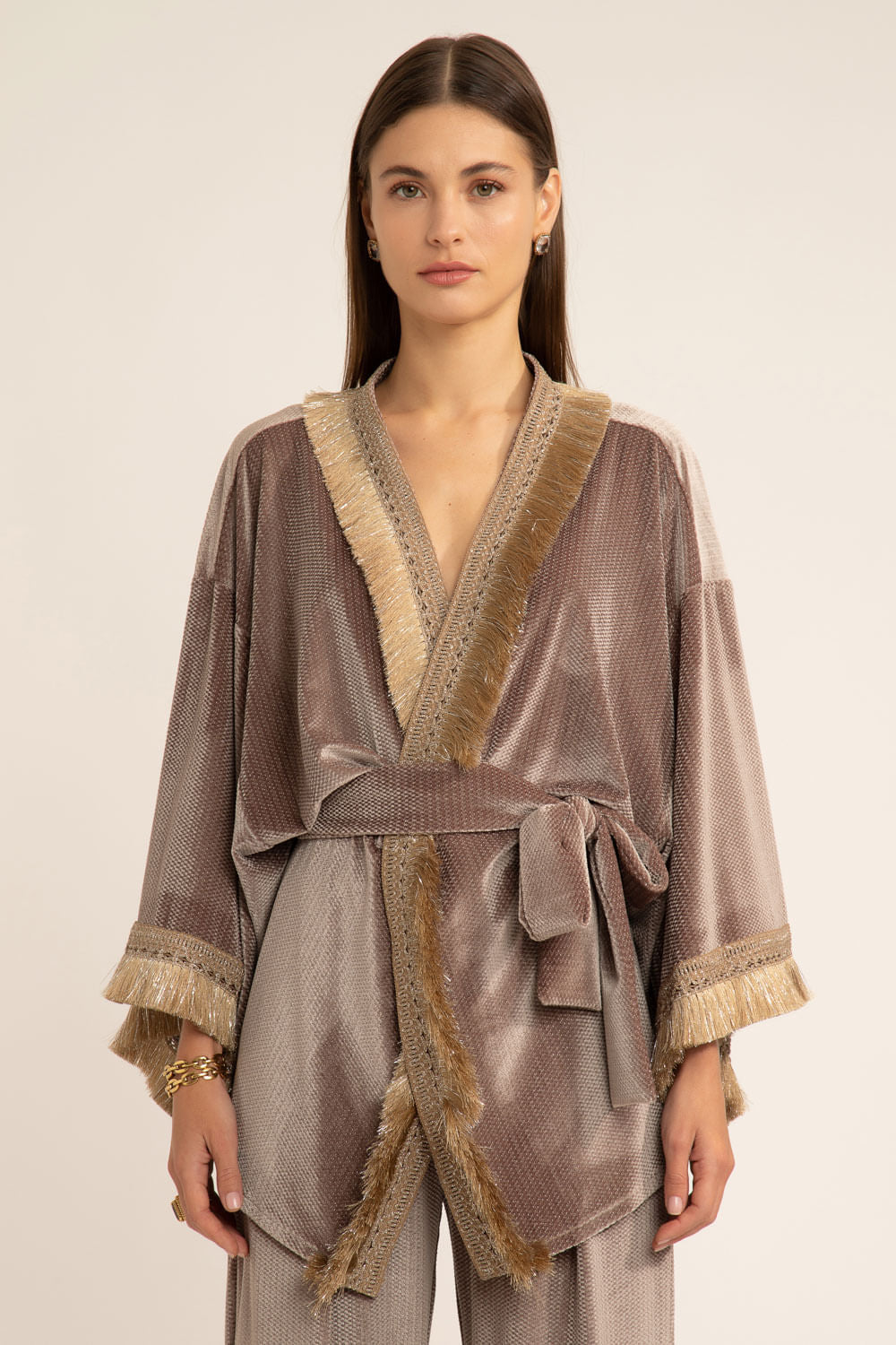KIMONO PATBO I22 DOURADO