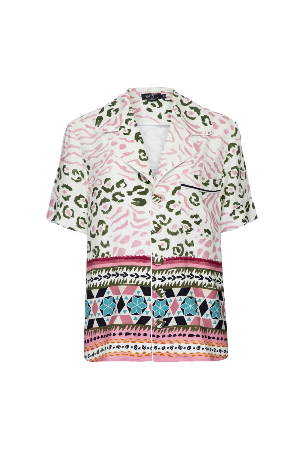 Pijama curto amur kadu dantas rosa
