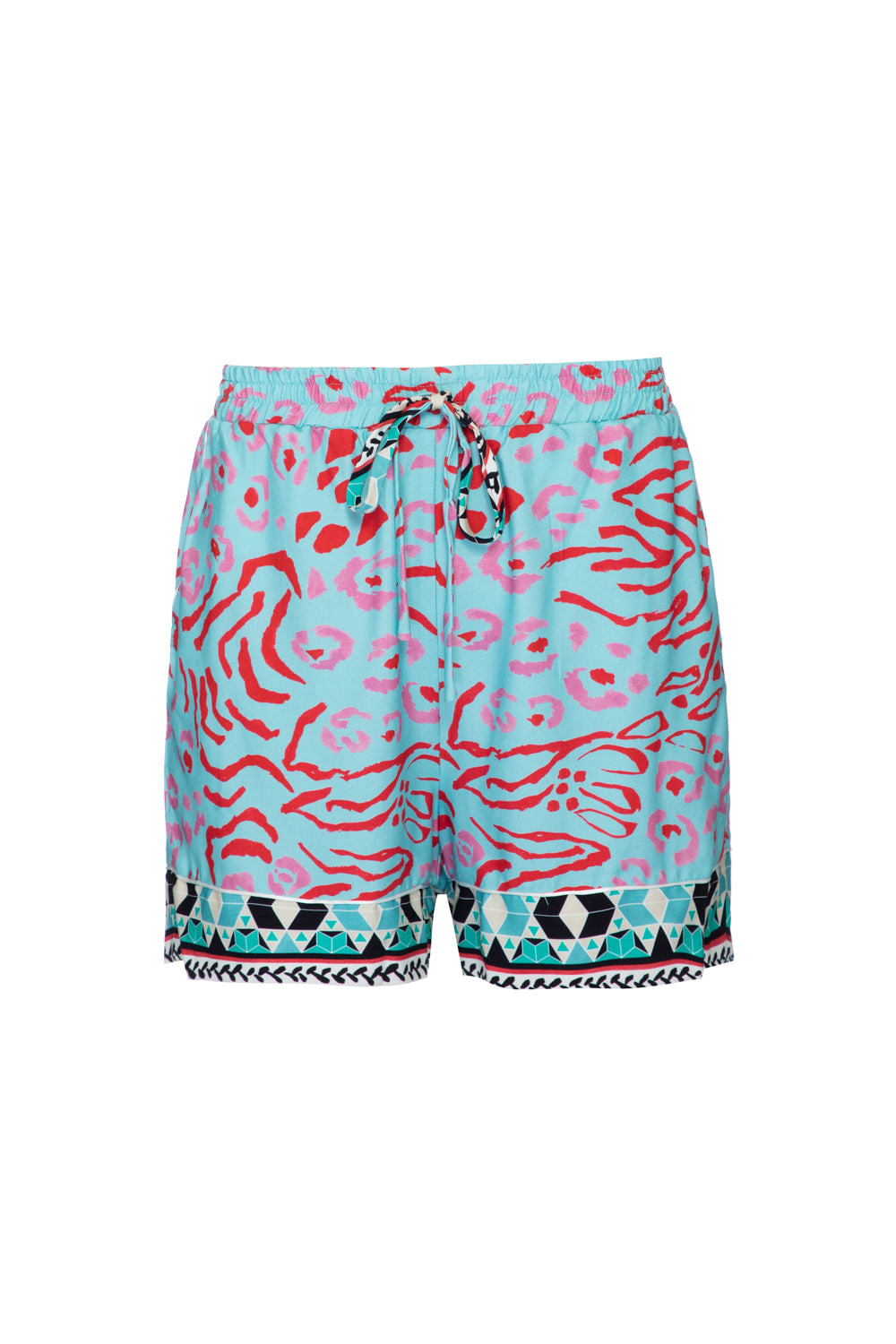 PIJAMA CURTO AMUR KADU DANTAS AZUL