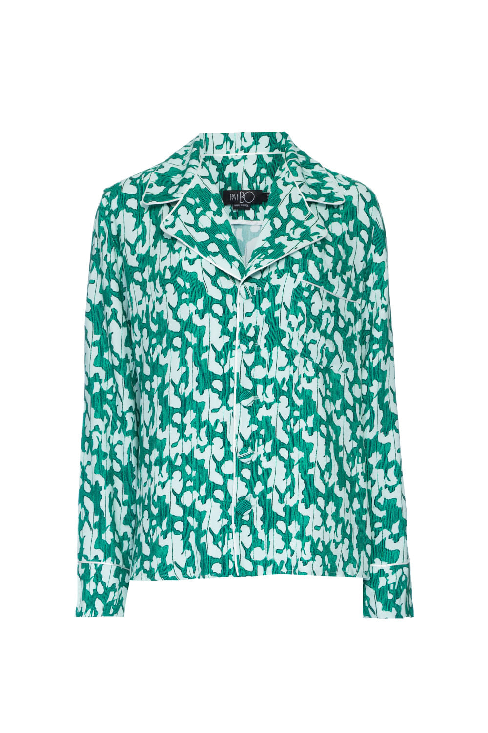 PIJAMA LONGO ANIMAL PLANT KADU DANTAS VERDE