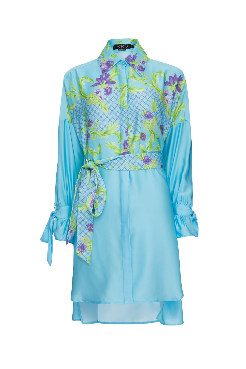 PIJAMA CHEMISE LAVENDER AZUL