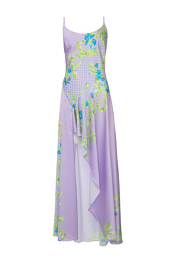 SLIP DRESS LAVENDER LILAS