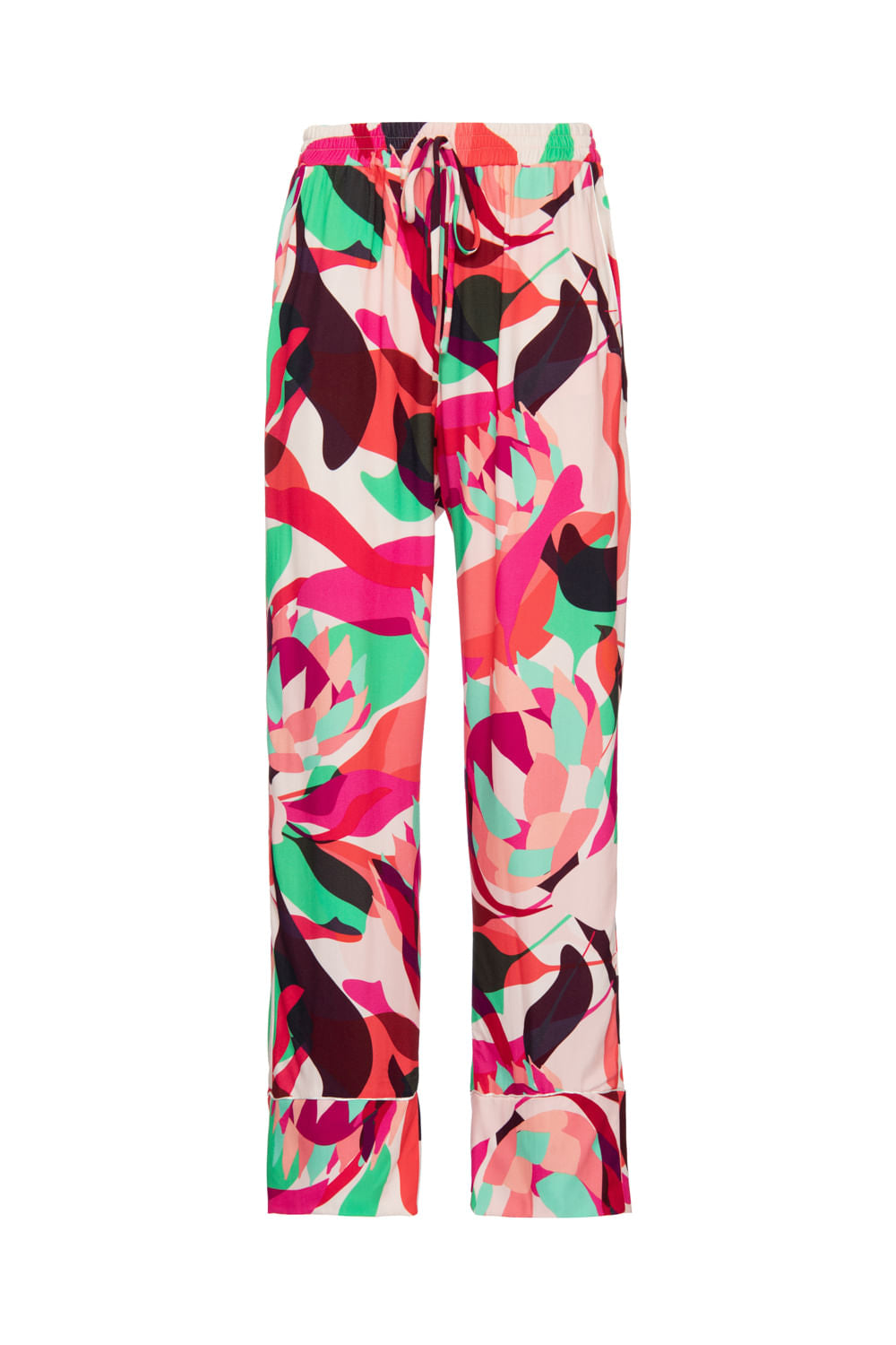 PIJAMA LONGO AMARRAÇÃO PROTEA ROSA