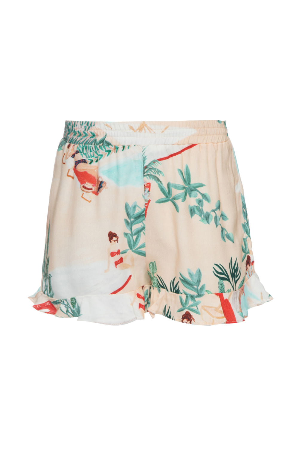 PIJAMA CURTO SALINE INFANTIL BEGE