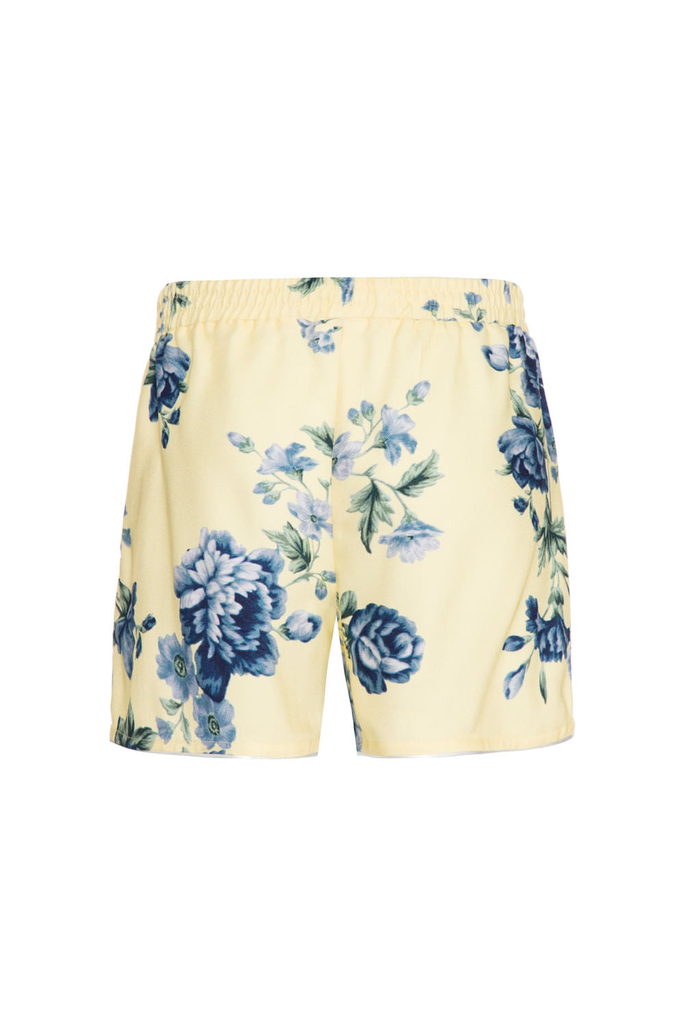 PIJAMA CURTO FLORAL OLGA INFANTIL AMARELO