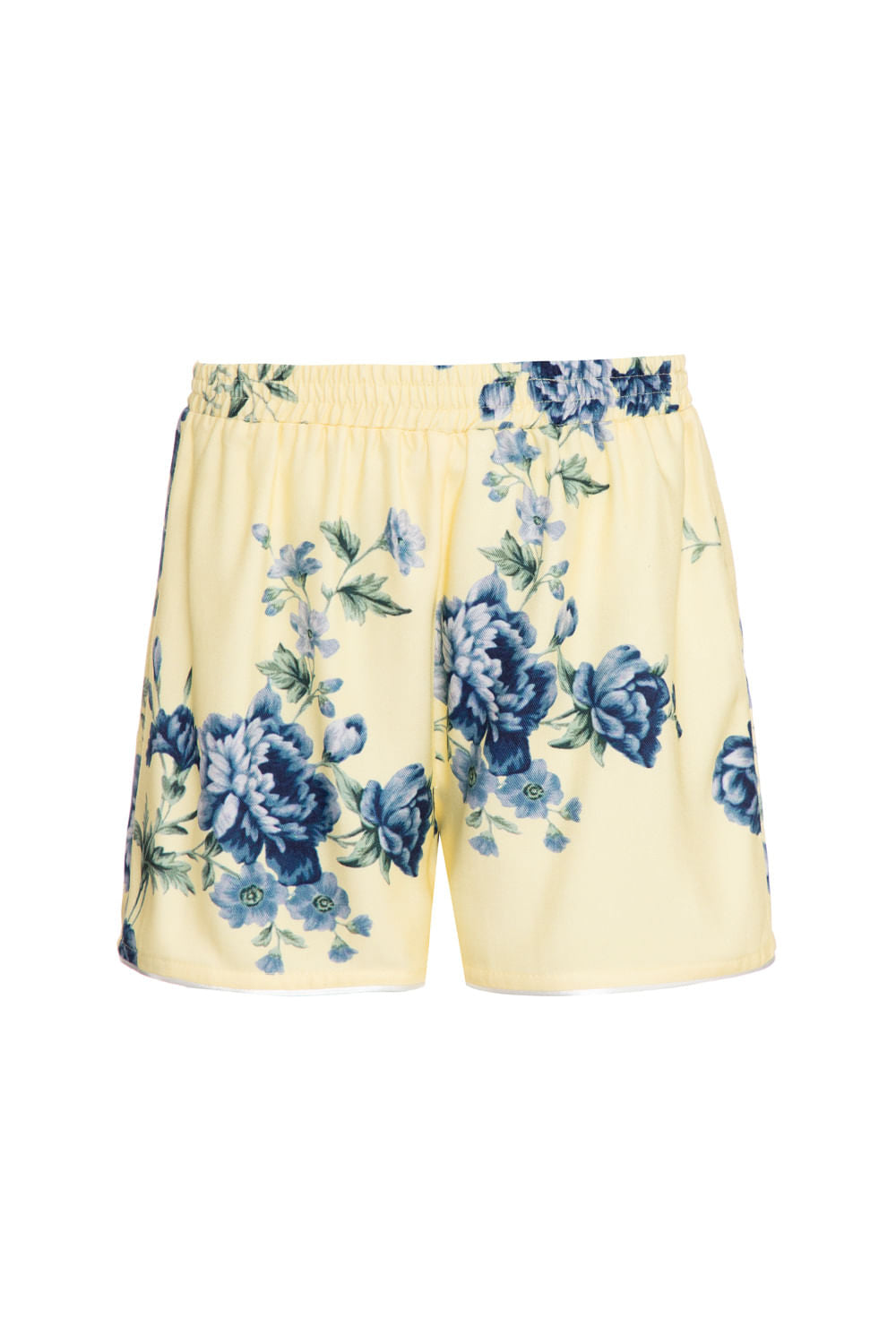 PIJAMA CURTO FLORAL OLGA INFANTIL AMARELO