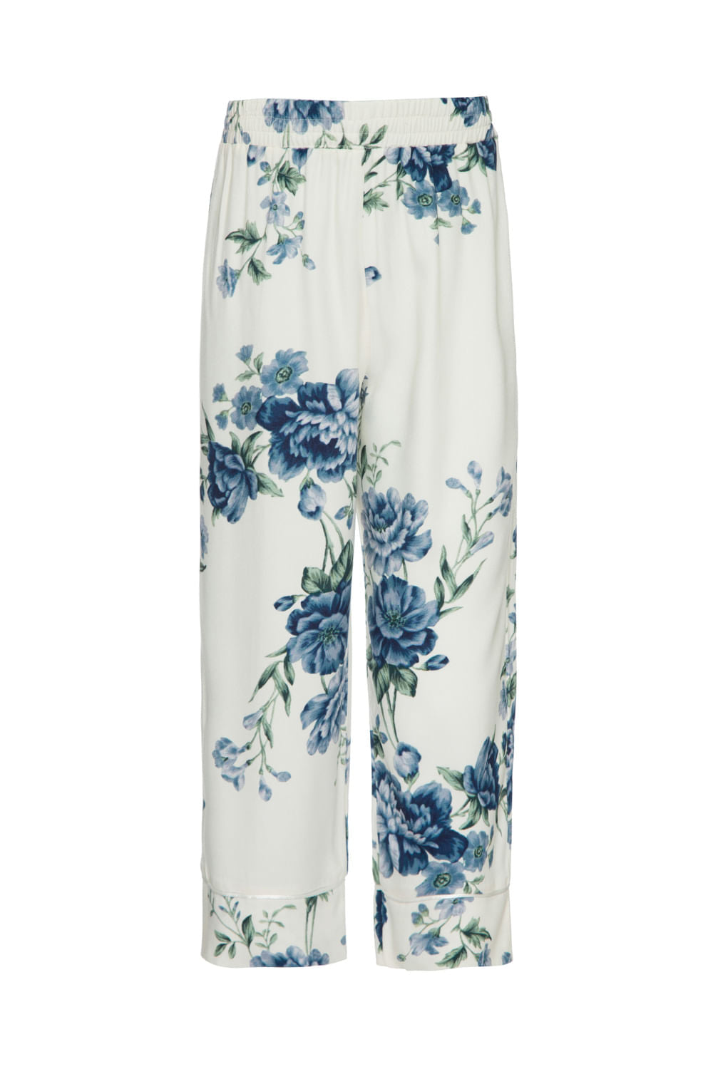 PIJAMA LONGO FLORAL OLGA INFANTIL OFF WHITE