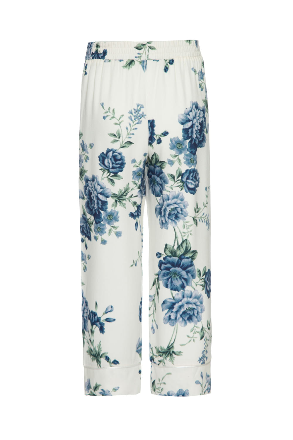 PIJAMA LONGO FLORAL OLGA INFANTIL OFF WHITE