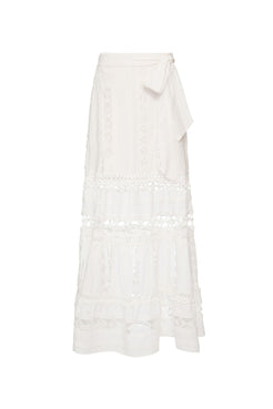 Saia longa light laise off white