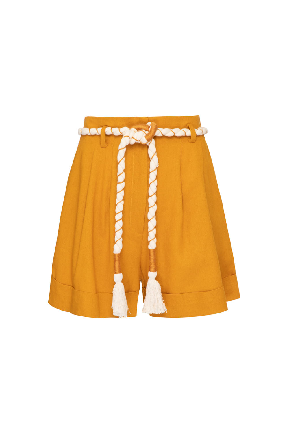 Short cordão desert amarelo