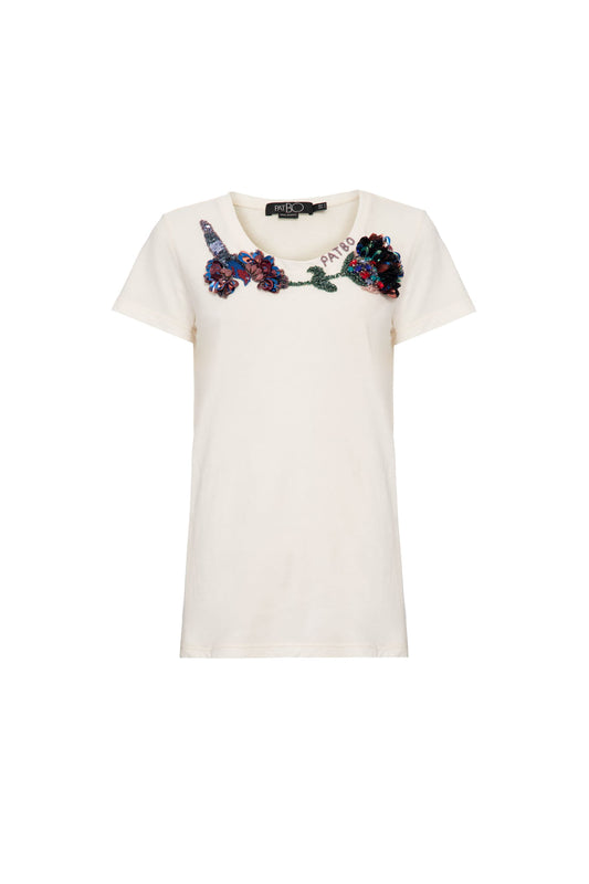 T-SHIRT PROTEA OFF WHITE