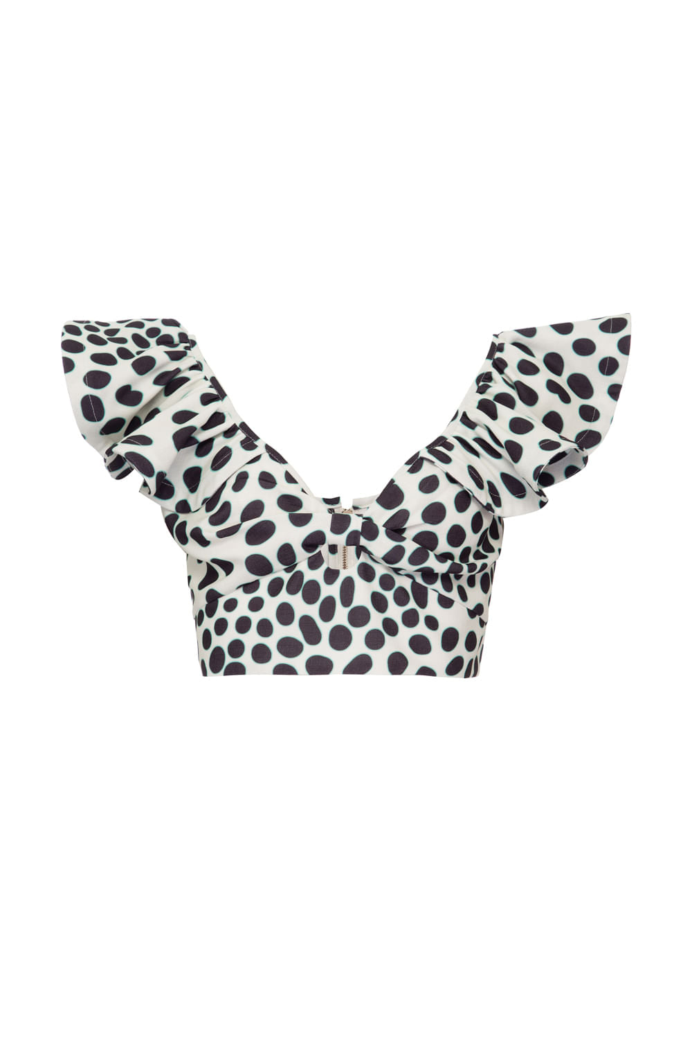 TOP BABADO POÁ BOSSA OFF WHITE
