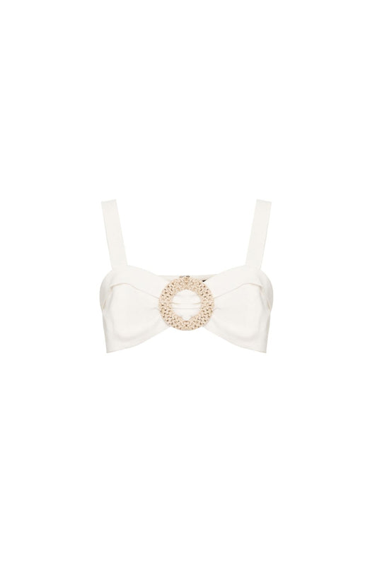 TOP FIVELA PALHA SCAPE OFF WHITE