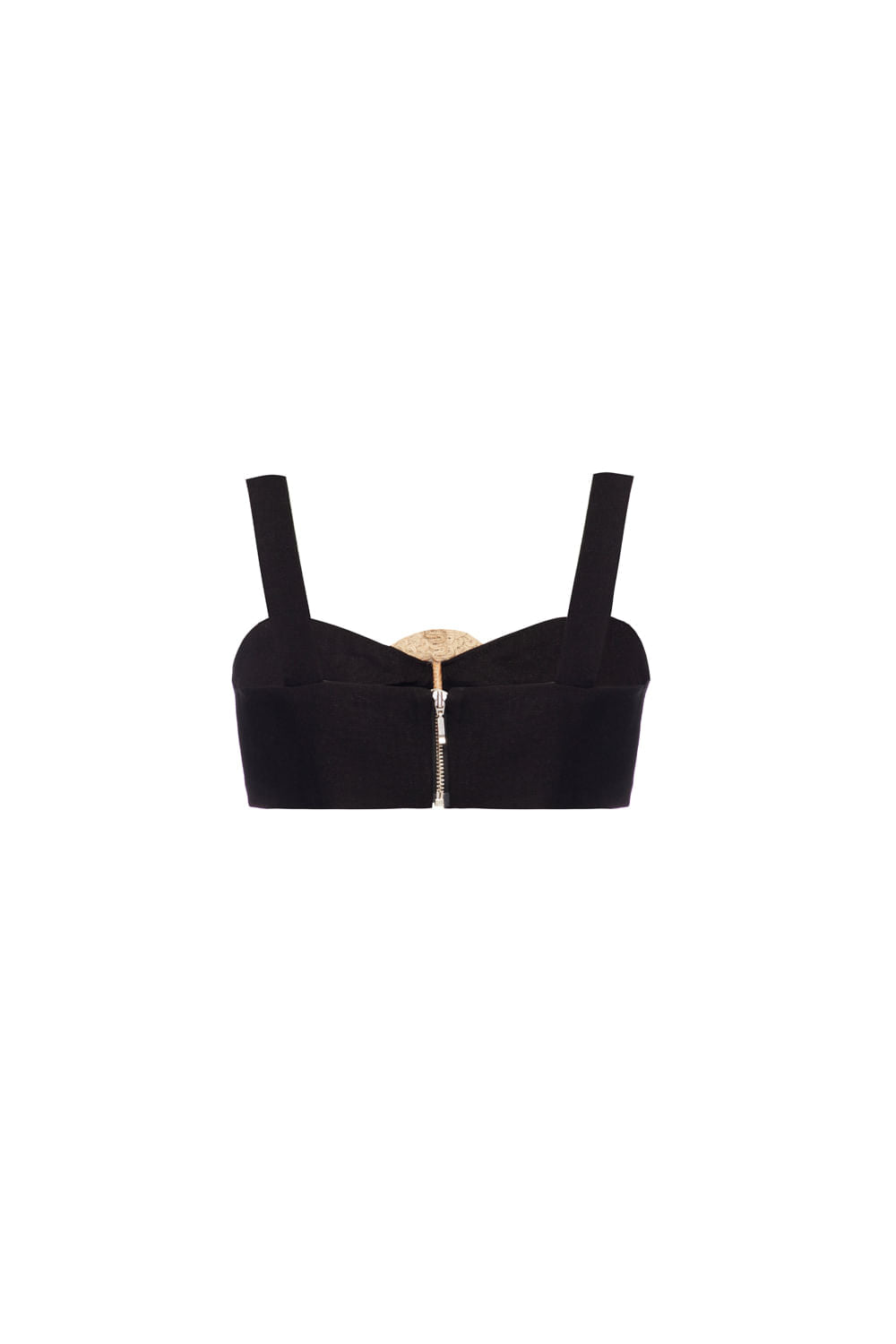 TOP FIVELA PALHA SCAPE PRETO