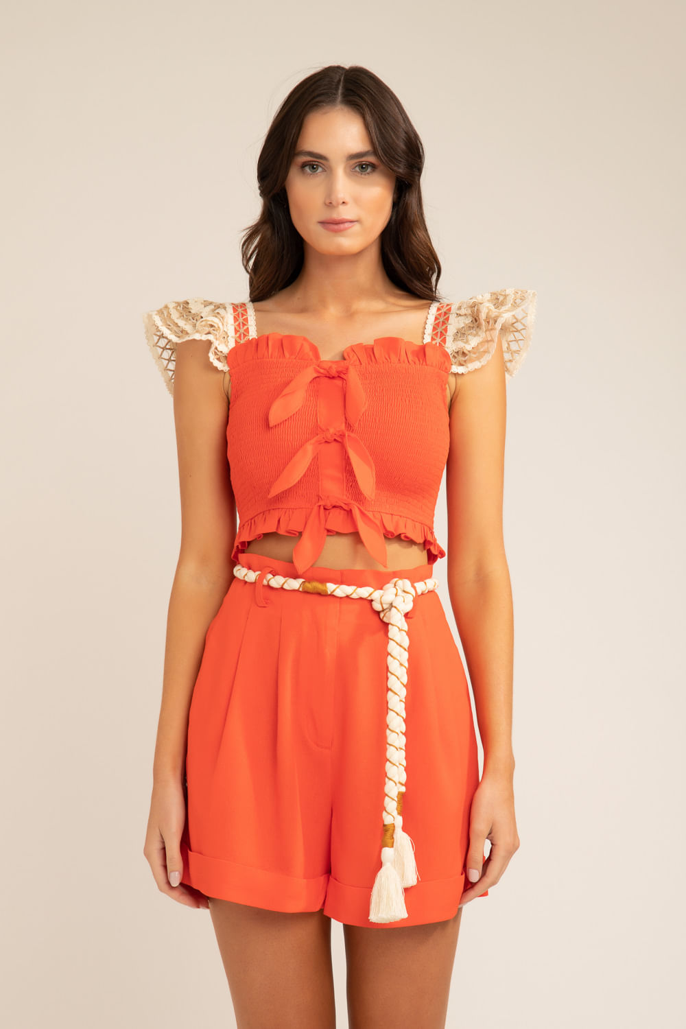 TOP NÓ DESERT LARANJA