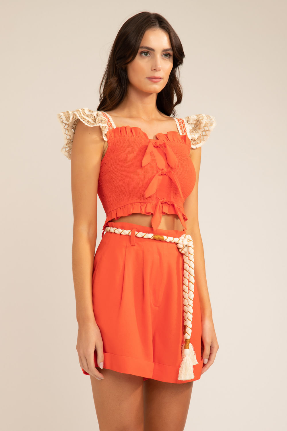 TOP NÓ DESERT LARANJA