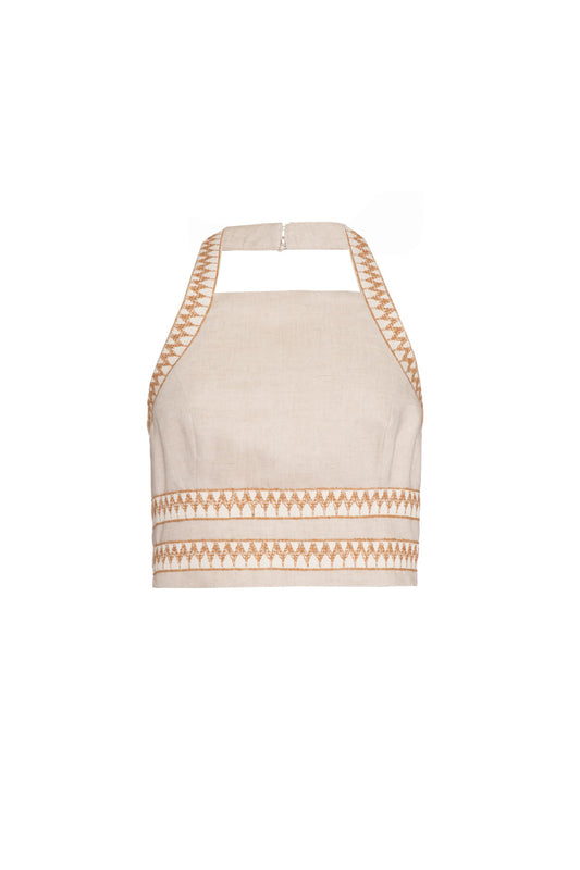 TOP LINHO ENTREMEIO NATURAL