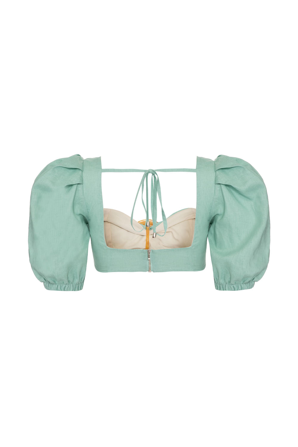 TOP LINHO ARGOLA VERDE