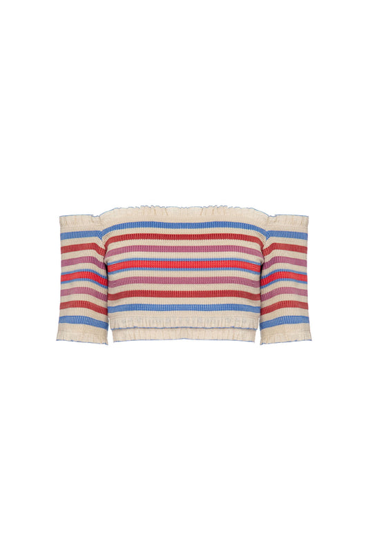 TOP ELÁSTICO ANASTACIA ROSA CLARO