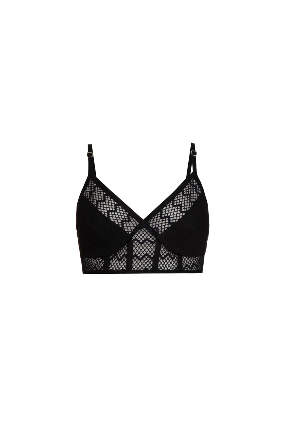 TOP TELA SCAPE PRETO