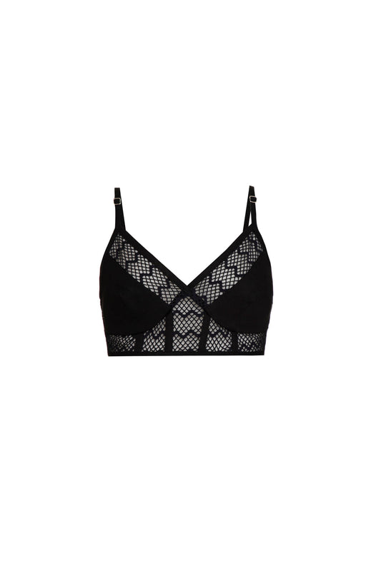 TOP TELA SCAPE PRETO
