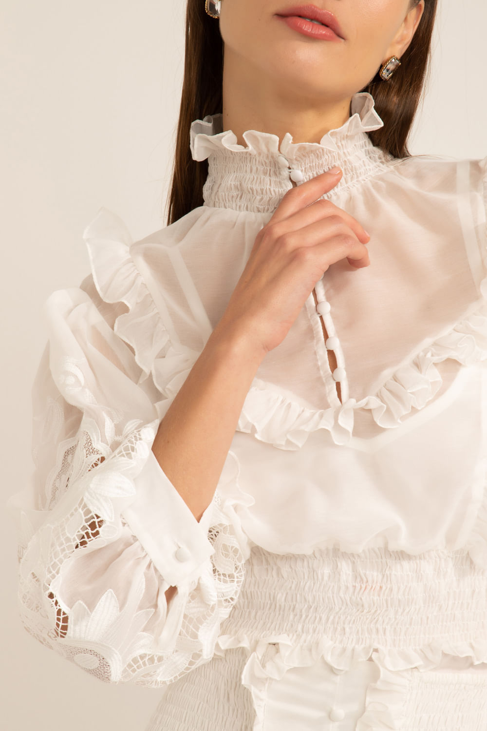 TOP PATBO INVERNO 22 OFF WHITE