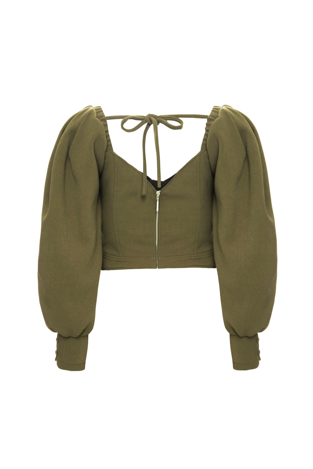 TOP CROPPED EMPOWERED  VERDE