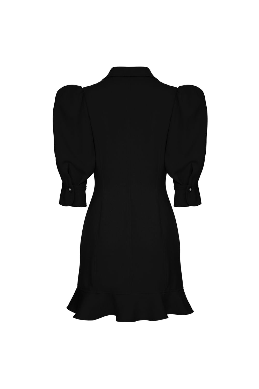 VESTIDO CURTO EMPOWERED  PRETO