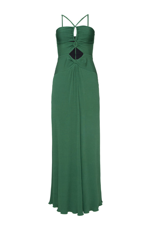 Vestido longo formentera verde