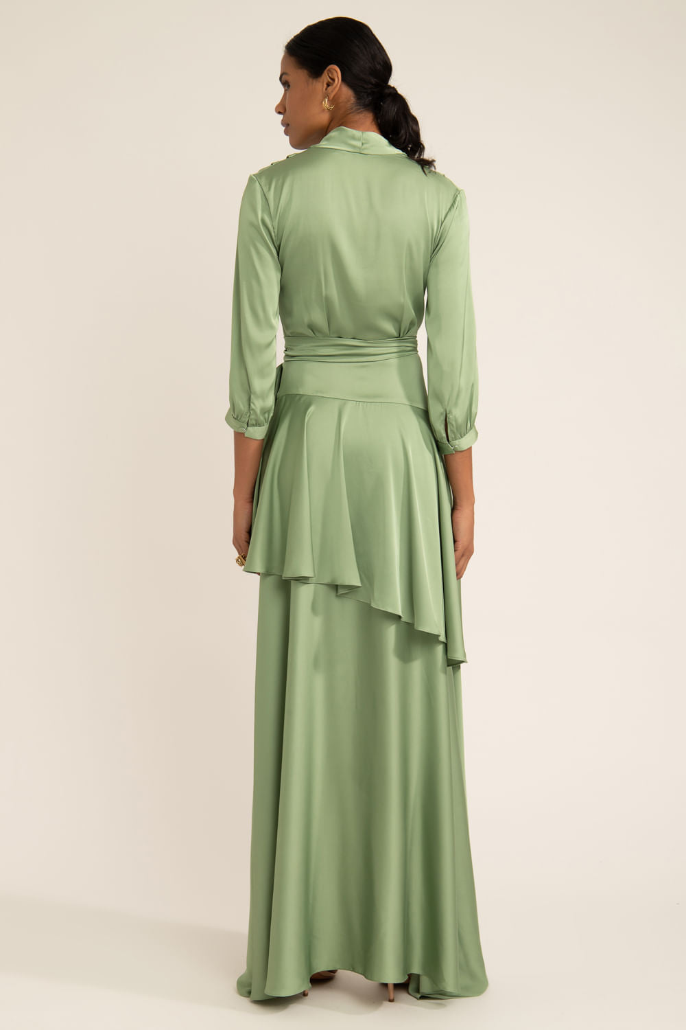 VESTIDO PATBO I22 VERDE