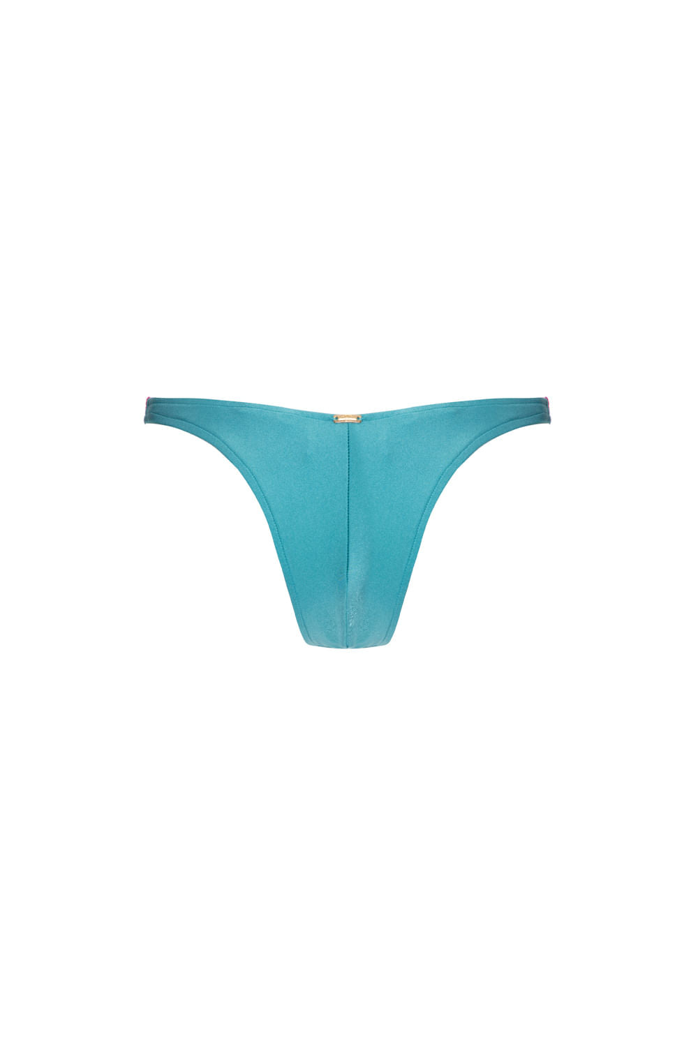 CALCINHA BIQUÍNI BORDADA LYCRA STRIPS AZUL