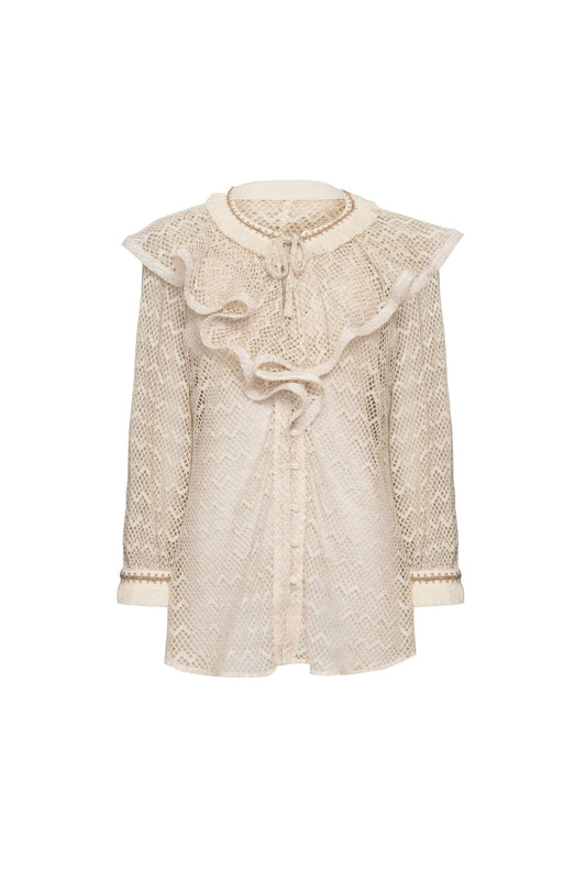 CAMISA TELA STARGAZER OFF WHITE