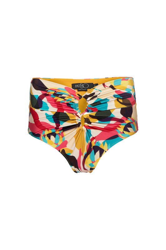 HOT PANTS TRANÇADO PROTEA AMARELO