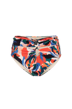 HOT PANTS TRANÇADO PROTEA VERMELHO