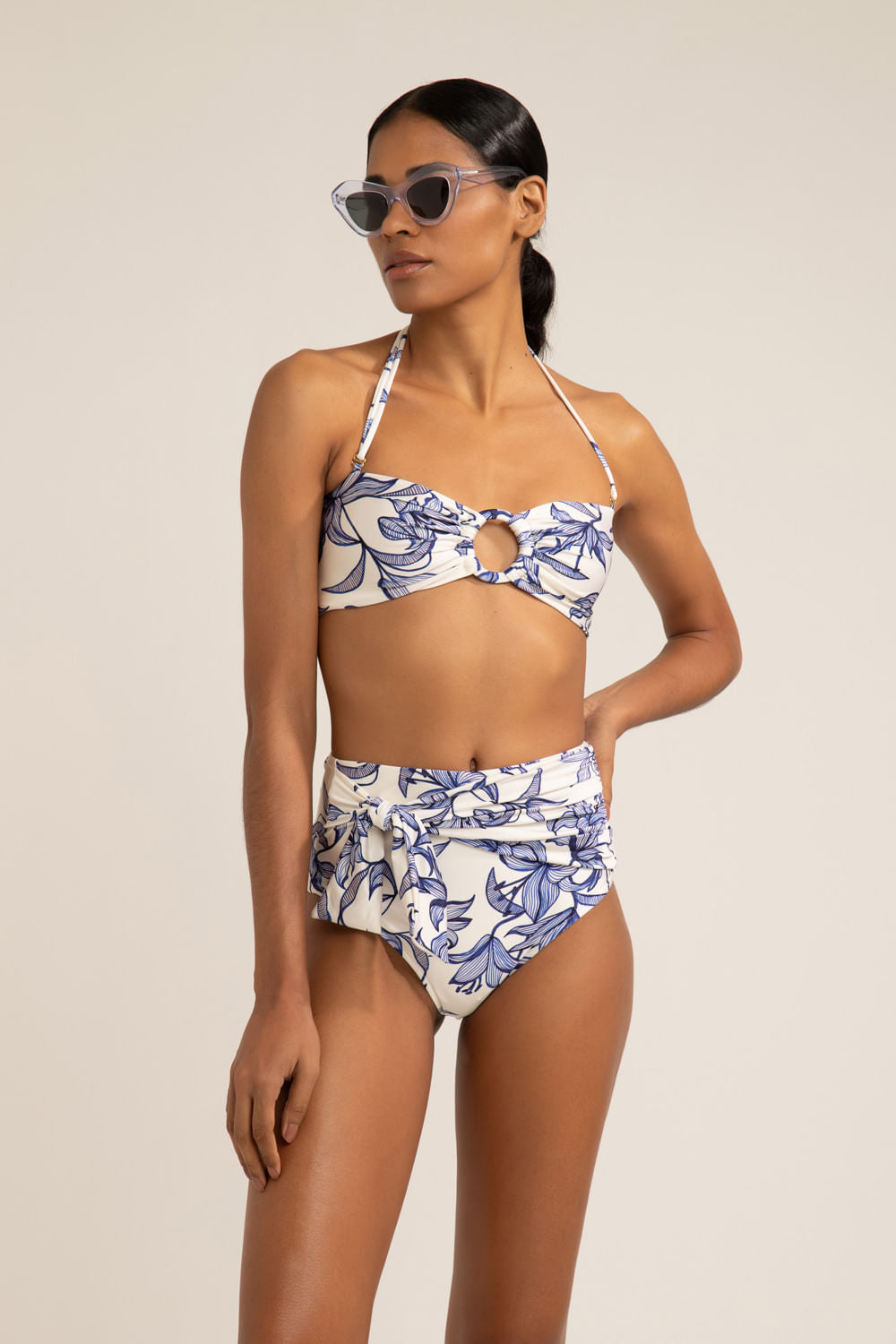 TOP BIQUÍNI ARGOLA STARGAZER OFF WHITE