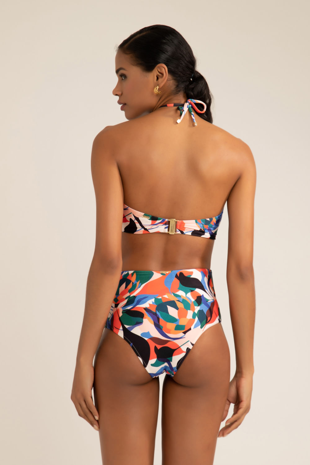 TOP BIQUÍNI TRANÇADO PROTEA VERMELHO