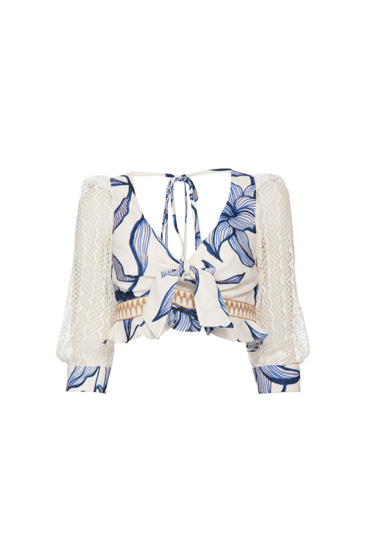 TOP MANGA TELA STARGAZER OFF WHITE