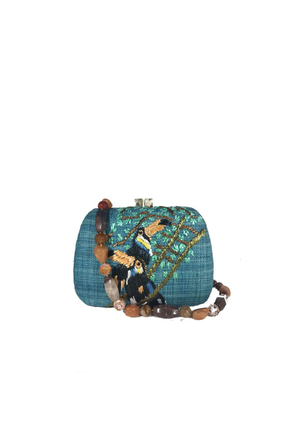BOLSA LOLITA TOUCAN TURQUESA