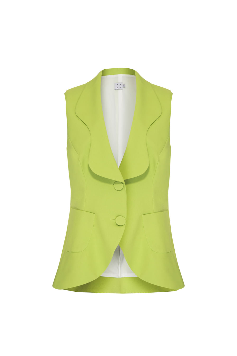 COLETE BOLSOS CREPE VERDE