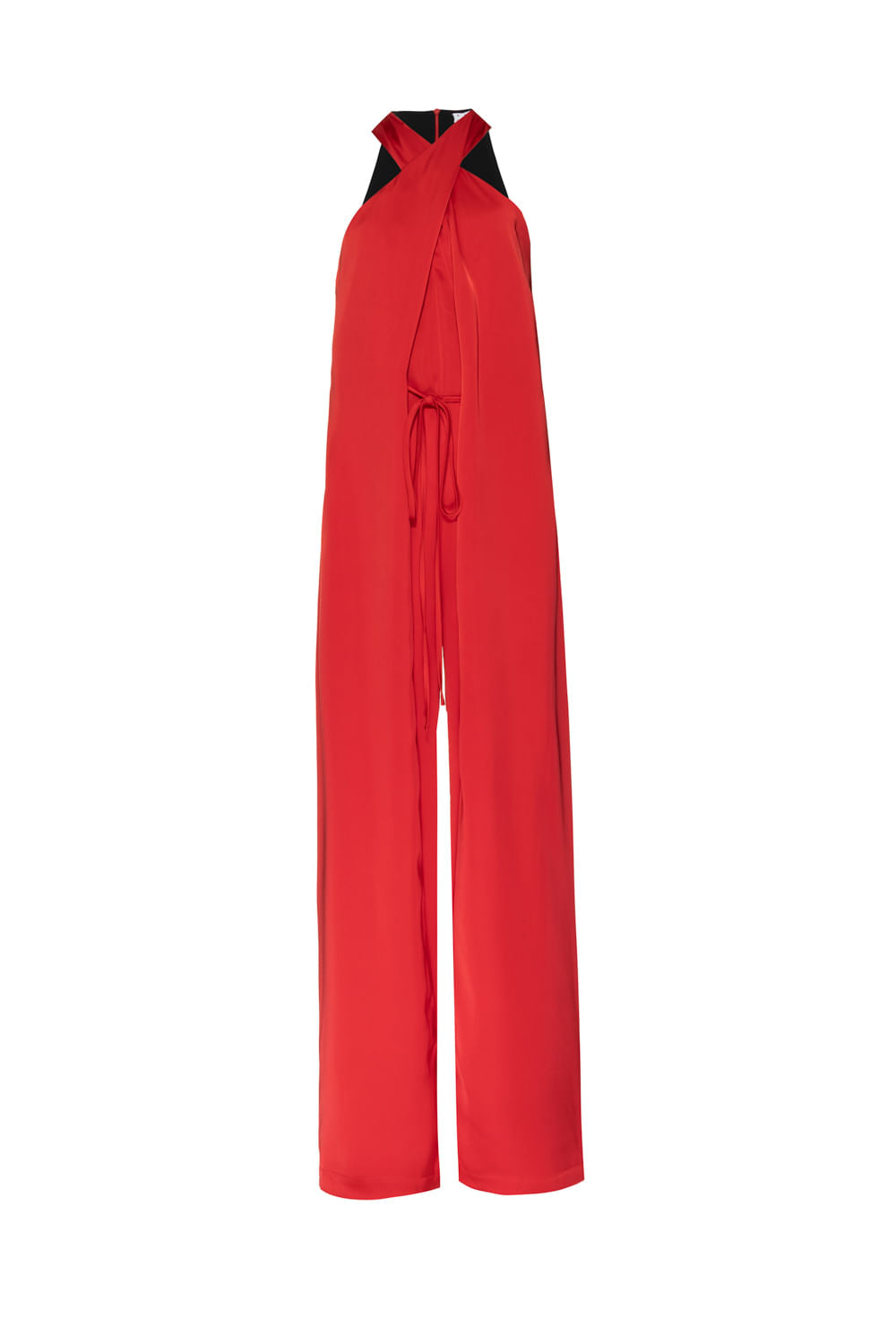 MACACÃO FRENTE ÚNICA CETIM VERMELHO