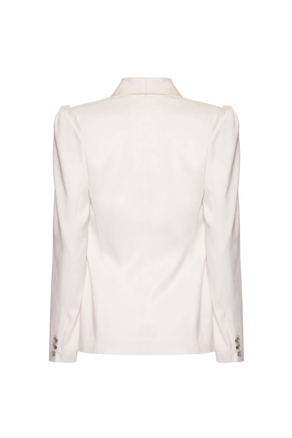 Blazer cetim rampling off white