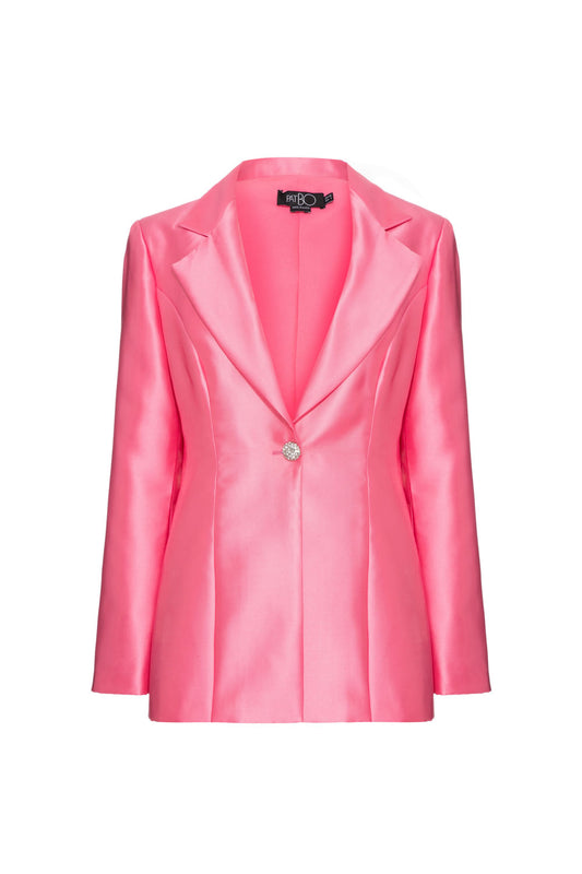 Blazer botão zibeline jocelyn rosa
