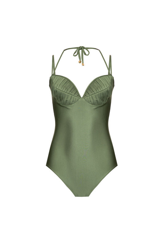 BODY PREGAS LYCRA JOLIE VERDE
