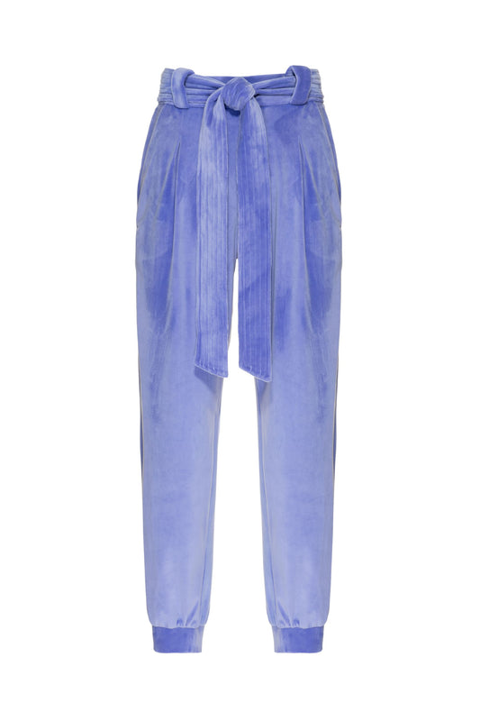 CALÇA FAIXA VELUDO BABYLON LILAS