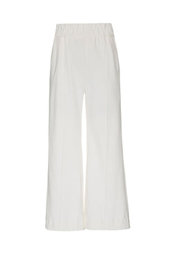 CALÇA AMPLA MOLETOM LUCY - MÃES OFF WHITE