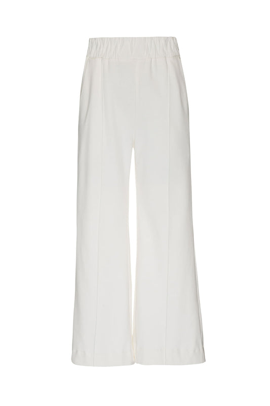 CALÇA AMPLA MOLETOM LUCY - MÃES OFF WHITE