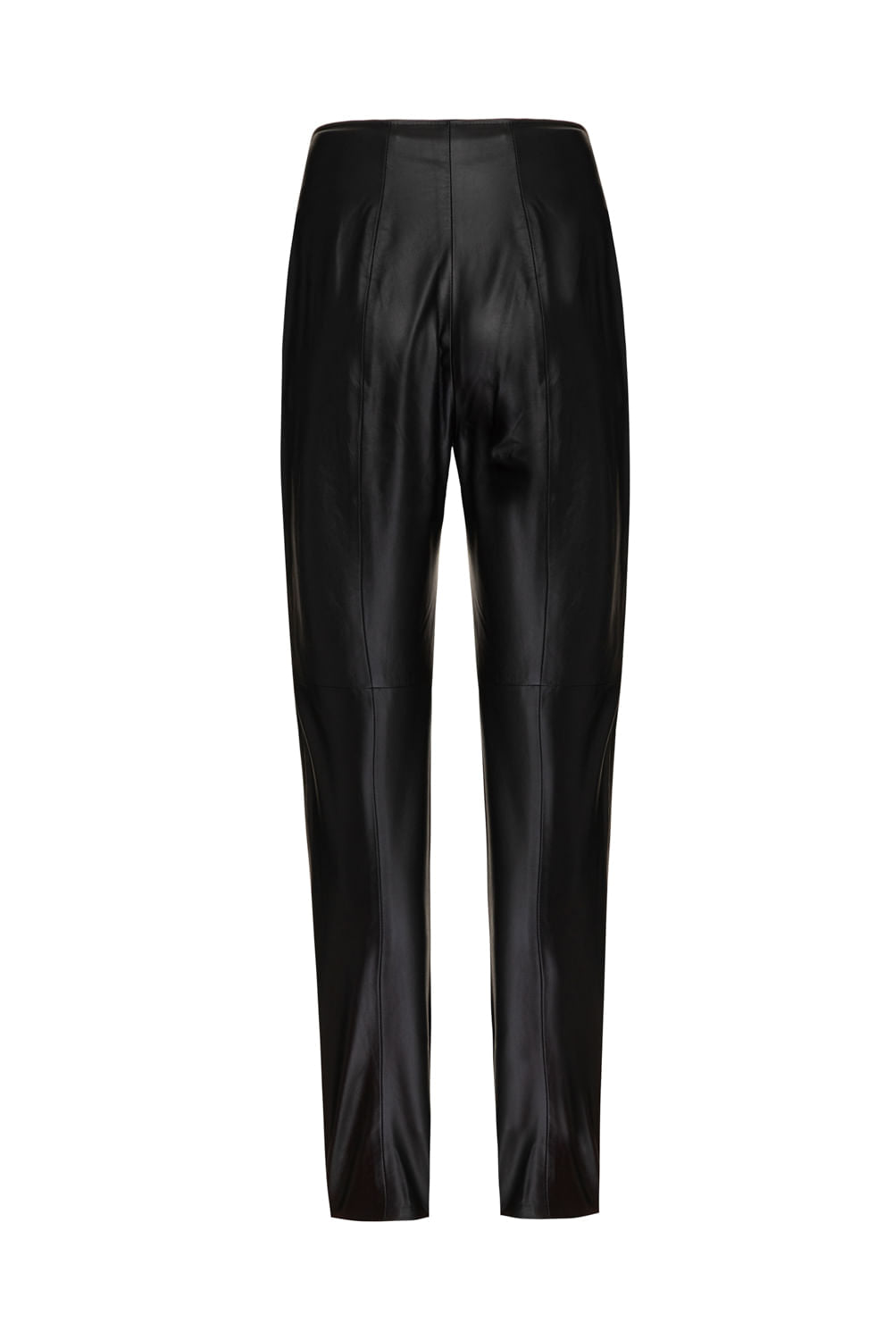 CALÇA FENDAS COURO DUNA PRETO