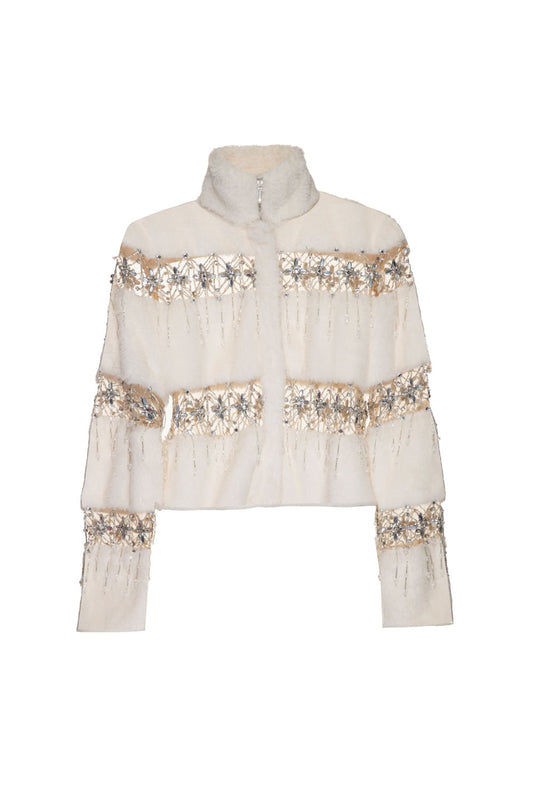 CASACO PATBO DIA DAS MÃES I23 OFF WHITE