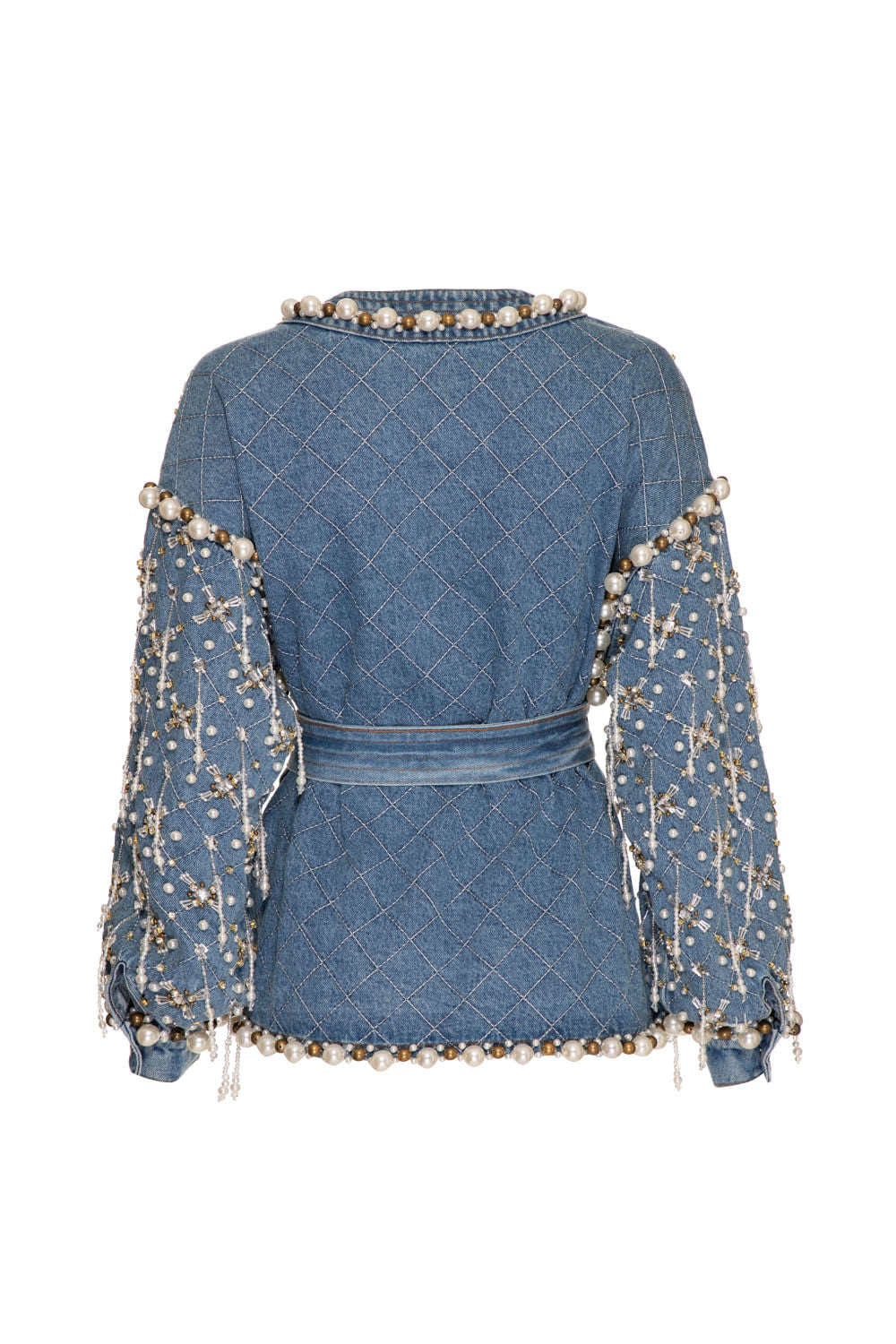 JAQUETA  PATBO I23 AZUL JEANS CLARO