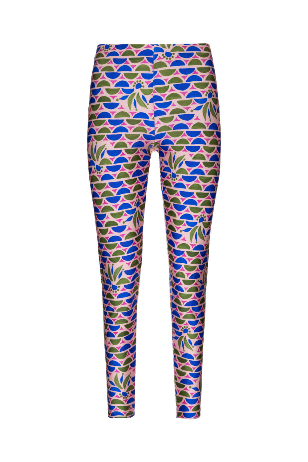 LEGGING LYCRA GEOMÉTRICO PUNA ROSA